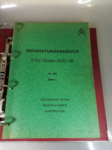 Werkstatthandbuch citroen cv - citroen, 2