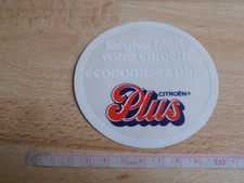 Aufkleber CITROËN PLUS