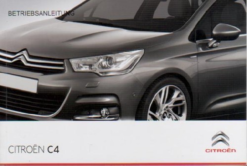 Citroen betriebsanleitung - citroen, c4