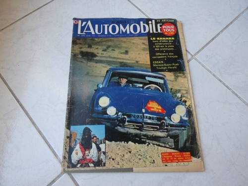 Automobile heft 179 1961 - l'automobile,