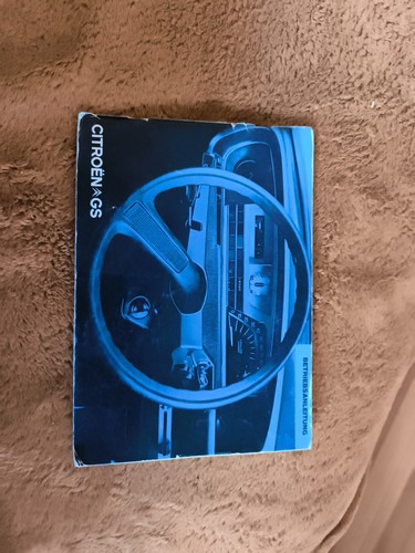 Citroen betriebsanleitung - gs,