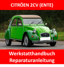 WERKSTATTHANDBUCH CITRÖEN 2CV