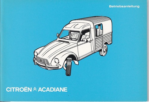 Citroen acadiane - citroen,