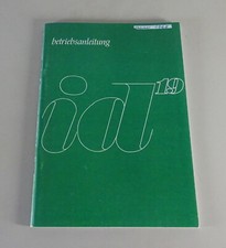 Betriebsanleitung / Handbuch