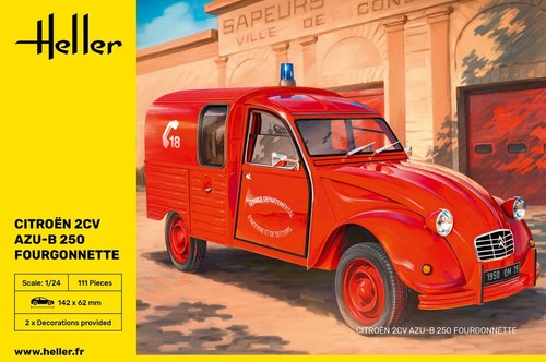 Heller 82701 citroen 2cv - 82701, azu-b