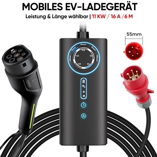 Typ2 mobile wallbox 11kw - ev,