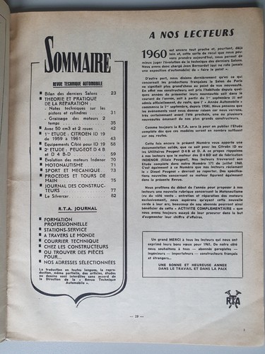 Revue technique automobile - revue,
