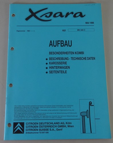 Werkstatthandbuch citroen - werkstatthandbuch,