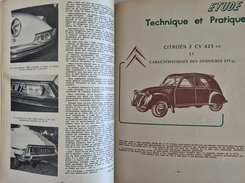 Revue technique automobile - technique,