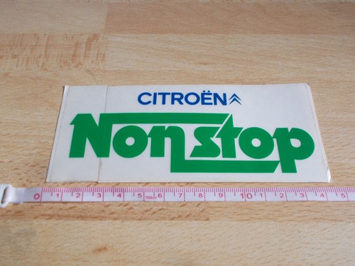 Aufkleber citroën non - non, stop