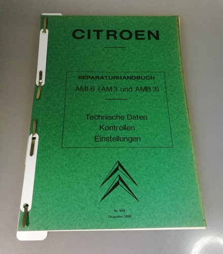 Werkstatthandbuch citroen ami - werkstatthandbuch,